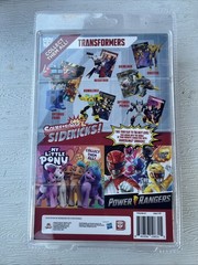 Transformers King Grimlock Squeezelings Sidekicks Figure w/ Comic Book 25th Ann