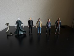 Harry Potter & The Deathly Hallows Action Figure Lot Tomy & Mcfarlane Hogtail