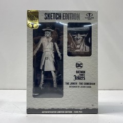 McFarlane DC Multiverse Three Jokers Comedian Sketch Edition Gold Label NYCC NEW