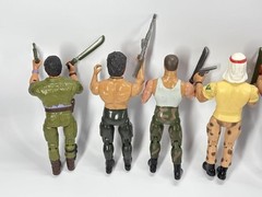 1985 Coleco Rambo Force of Freedom Action Figures Lot w/ Accessories
