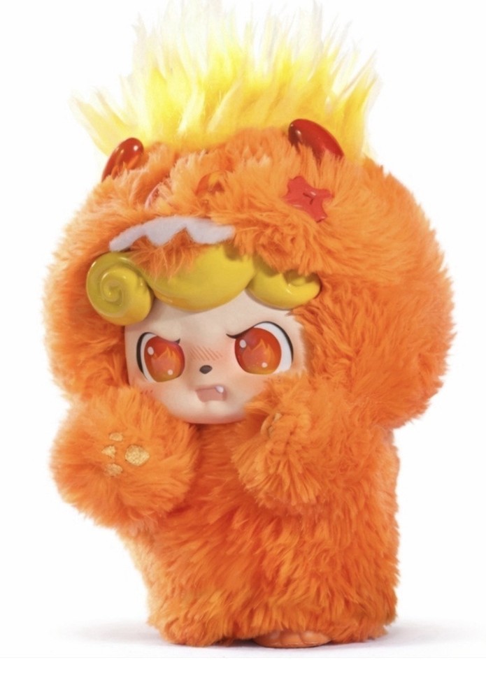 Jotoys Q Kids Emotional Hairy Monsters Confirmed Pendant Anger