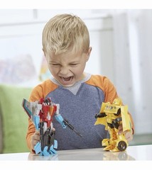 Transformers Toys Heroes and Villains Bumblebee and Starscream 2-Pack Action Fig