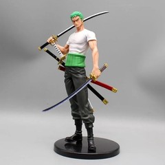 25cm/9.84in Anime One Piece Figure Roronoa Zoro Figure Model Toys Gifts