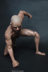 1/6 Scale ZC toy Male Man Boy Body Figure Military Chest Muscular 12″ Soldiers