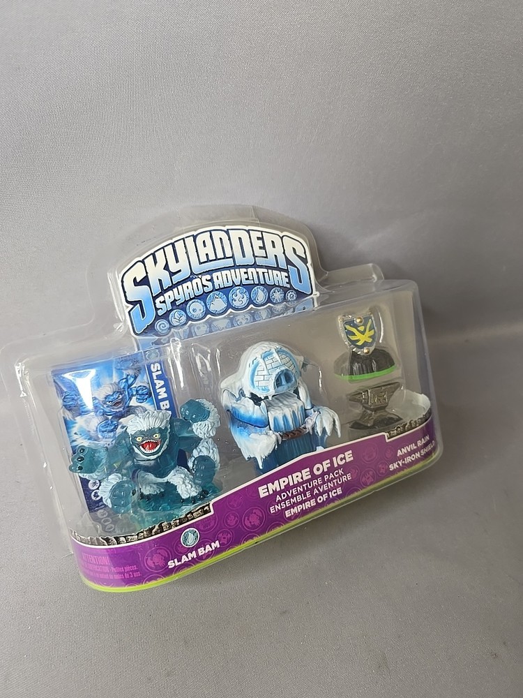 Skylanders Spyro’s Adventure Empire Of Ice Adventure Pack Slam Bam + NISB Rare