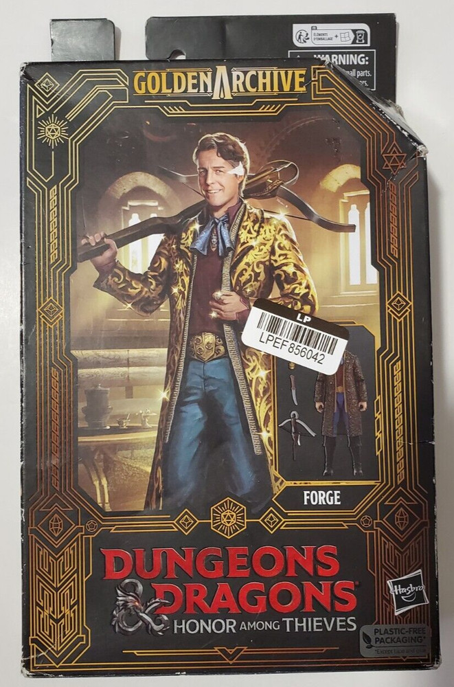 Dungeons & Dragons: Forge Hasbro Golden Archive Action Figure – Factory Sealed
