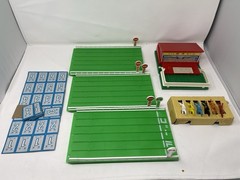 RARE Yonezawa Diamond Horse Racing Game – Vintage Japan Retro Toy