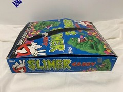 TOPPS GHOSTBUSTERS SLIMER 1989 HEAD BUST CANDY BOX CONTAINERS DISPENSER 20 PIECE