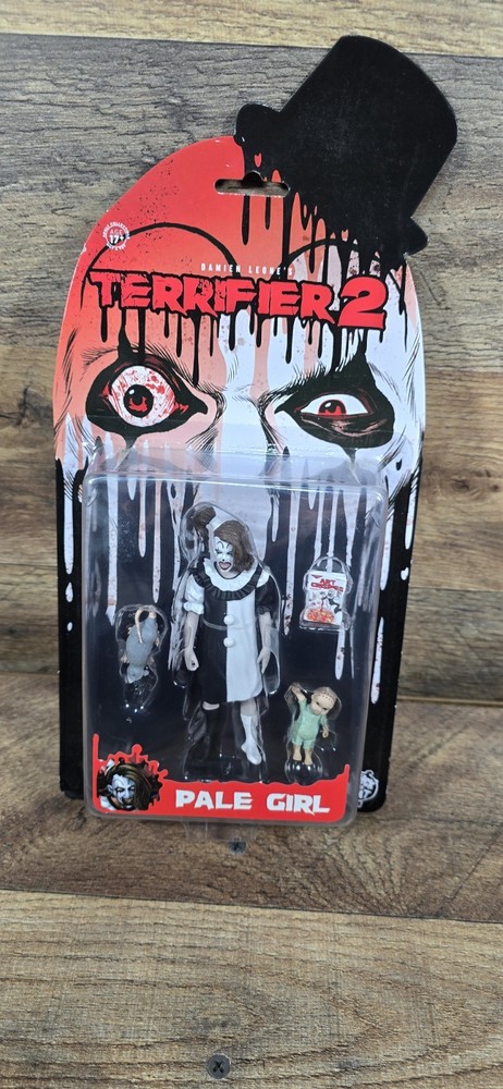 TERRIFIER 2 II PALE GIRL ACTION FIGURE TRICK OR TREAT STUDIOS DAMIEN LEONE NEW