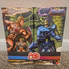 Mattel 80th Retro Masters Of The Universe MOTU He-Man Skeletor 2 Pack Sealed !!!
