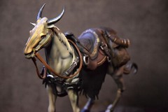 Elden the horse of VARGARM THE RAGING WOLF painted Action Figure New