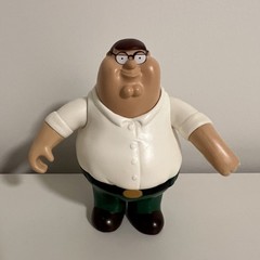 2011 Playmates Family Guy Crazy Interactive World Peter Griffin Figure Untested