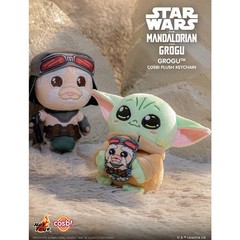 Hot Toys Star Wars The Mandalorian and Grogu Cosbi Plush Keychain Blind Box