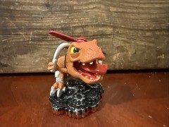 Skylanders Drobot Dragon Figure Orange Black Red Silver Collectible