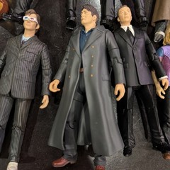 Lot of 8 Doctor Who Figures with random accessories