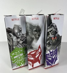 Transformers War For Cybertron Netflix Hasbro •Cheetor •Sparkles Bot •ArmyDrone