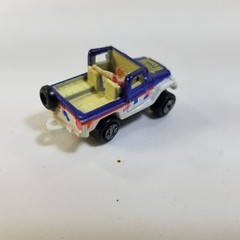 Micro Machines Jeep Fire Truck 15 Rider Driver 80s 90s Vintage