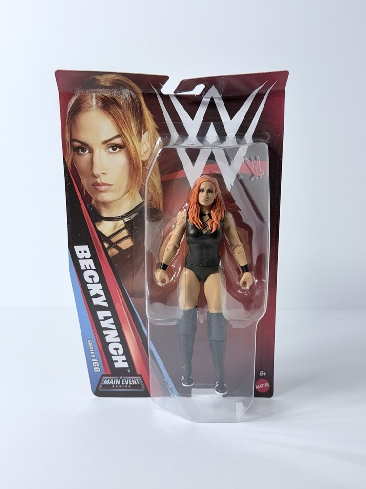 WWE Becky Lynch Main Event Series 166 Mattel Action Figure New 2026 Toy Pack