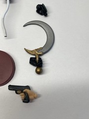 Shocker Toys Kabuki Assassin Figure Broken With Some Accessories Maxx Series