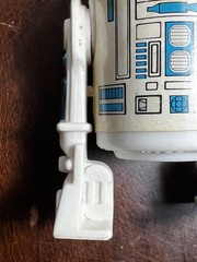 VINTAGE KENNER STAR WARS 1977 HONG KONG R2-D2 ARTOO SCOPE & C-3PO THREEPIO LOT