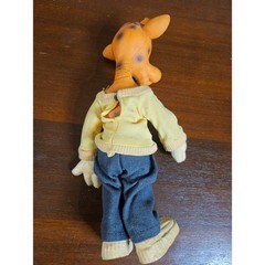 Toys R Us Geoffrey the Giraffe Bendy Figure Yellow Vintage Mascot