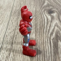 Playskool 2011 Heroes Marvel Super Hero Adventures Spider-man Red Silver Figure