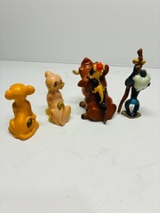 Vintage Disney The Lion King Action Figure Toy Lot Of 4 Nice Looking Set