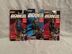 NEW Hasbro GI Joe Roadblock Cobra Commander & Destro Mini Action Figures