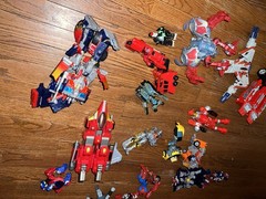 Transformer / Power Ranger / Toy Lot – Parts and Pieces EUC see photos