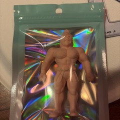 LARGE 3.5″ Kinnikuman Ultimate M.U.S.C.L.E RARE eraser Keshi Rikishiman