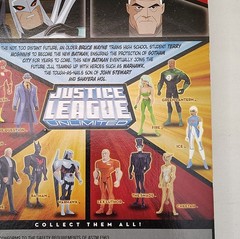BRUCE WAYNE, BATMAN & WARHAWK JUSTICE LEAGUE UNLIMITED UNOPENED MATTEL 2008