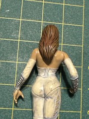 6” Scale Alley Cat White Outfit Figure Action Toys, Alley Baggett 2000