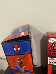MAFEX Spider-Man Action Figure Lot Spider-Man, Ghost Spider, Carnage, Miles