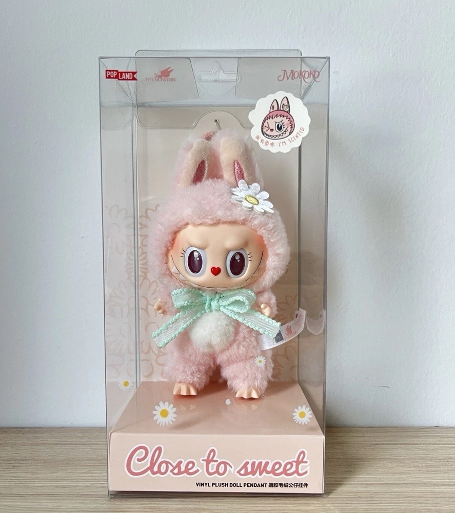 Authentic Mokoko “ Close to Sweet” Vinyl Plush Doll Pendent – Exclusive POPLAND