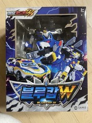 Metal Cardbot W BLUECOP W Transforming Patrol Car Robot Korean Toy 2025