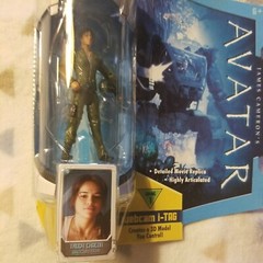 James Camerons Avatar Trudy Chacon NIB 4 INCH action figure **super rare**