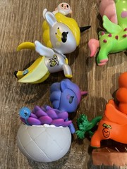 Lot 4 Tokidoki Unicorno Carrot Banana Peel Thorn Rose Botanical Plant
