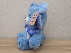 Care Bears FLOWER PLUSH 9″ Blue GRUMPY Flower Bear Plush NWT Easter/Spring