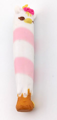 Num Noms Snackables Dippers Series 1 D-004 Mallow Twirl Pink And White Winking