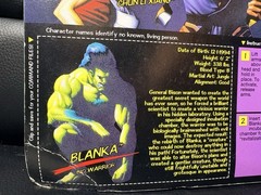 Vintage 90’s Street Fighter The Movie Blanka Action Figure Capcom Bio Warrior