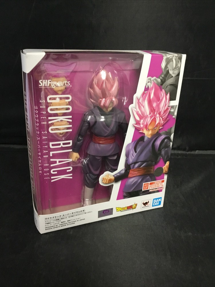 BANDAI S.H. Figuarts Dragon Ball Super Goku Black Super Saiyan Rose (REISSUE)