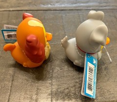 *FREE SHIP* 2.5″ LADY + TRAMP Disney Classic Animation Movie Duckalooz