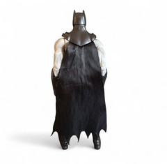 DC Comics Batman Action Figure Gray Black Yellow Plastic with Cape