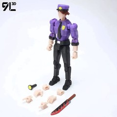 William Afton Figure Purple Guy Five Nights at Freddy’s Model