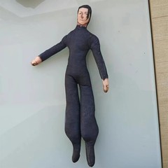 38cm Anime Gojo Satoru Itadori Yuji Cosplay Doll Plush Stuffed Figure Dolls Room