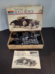 The Classic Rolls-Royce 1/24 MONOGRAM Model Kit NEW MIB Unbuilt