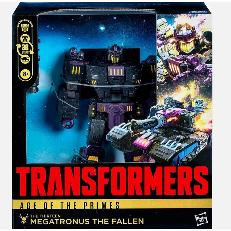 Transformers Megatronus The Fallen Age Of Primes Leader 8″ Figure Hasbro Officia