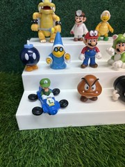 Super Mario Bros. Action Figures Lot 15 Pcs Nintendo Collection Bowser Jr. Iggy