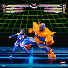 HASBRO MARVEL LEGENDS GAMERVERSE 6″ PSYLOCKE VS THANOS 2-PACK CAPCOM