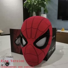 2026 Remote Control Spider Hero Mask Moving Eyes Cosplay Headgear
